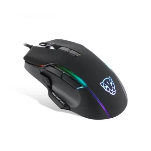 Rato Motospeed V90 gaming com fio, 9 botões, sensor 50000dpi.