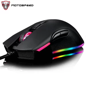 Rato Motospeed v70 gaming RGB backlight 7 botões