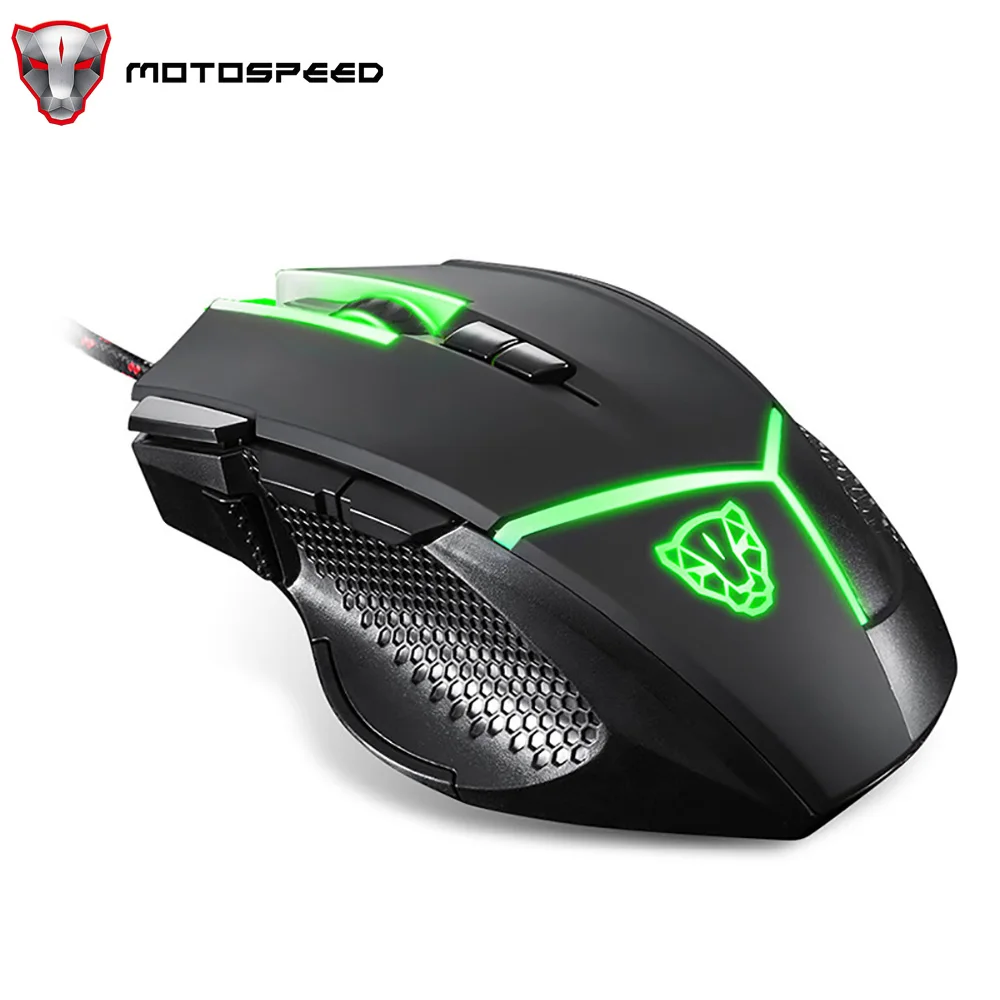 Rato Motospeed v18 para jogos, 7 botões, 4000dpi.