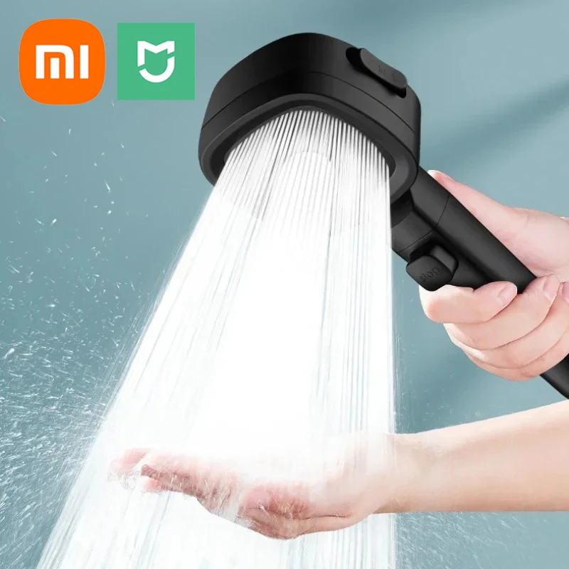 Chuveiro de alta pressão Xiaomi Mijia, poupança de água, 3 modos.