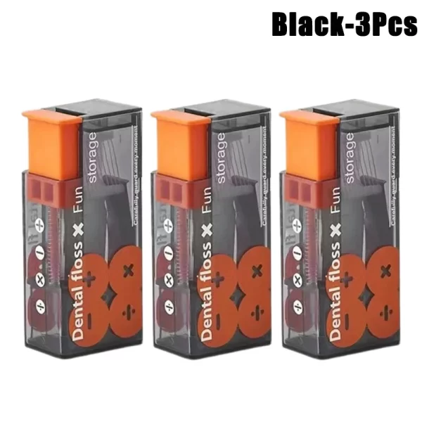 Dispensador de fio dentário portátil, inclui 10 peças de fio dentário automático ejetável. - Image 18