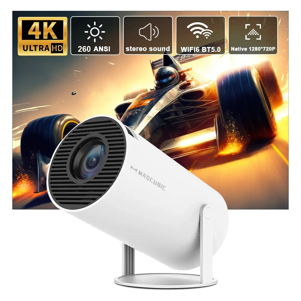 Projetor Magcubic HY300 Pro 4K Android 11 Dual Wifi6 1080P 1280*720P