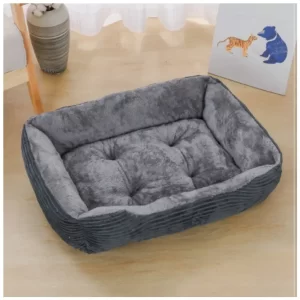Cama para cão ou gato quadrada.