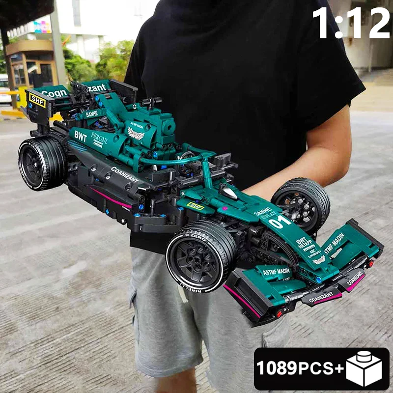 Fórmula 1 de blocos de construção, 1:12 1089 pcs.