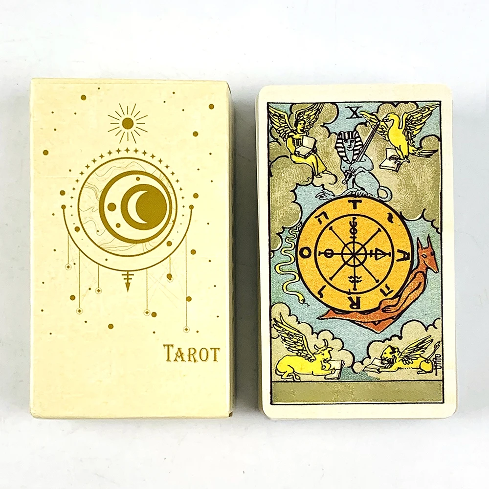 Baralho de Tarot com 78 Cartas para Iniciantes